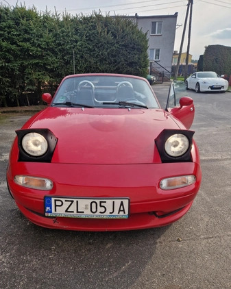 Mazda MX-5 cena 32000 przebieg: 143000, rok produkcji 1992 z Złotów małe 56